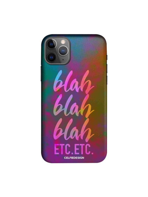 

CelfieDesign Pink & Green Blah Blah iPhone 11 pro Back Case