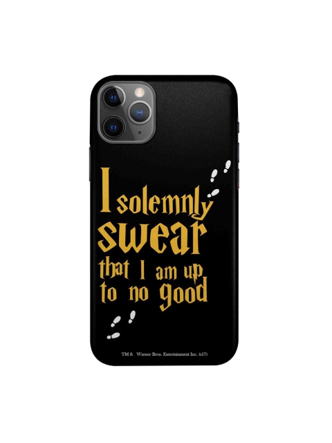 

CelfieDesign Black & Yellow Solemnly Swear iPhone 11 Pro Slim Back Case