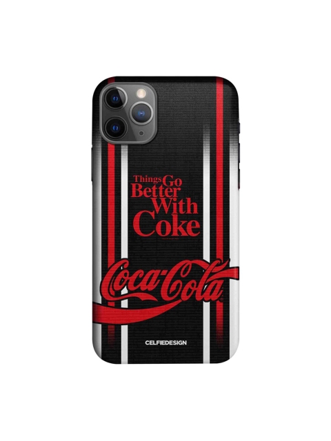 

CelfieDesign Black & Red Better With Coke iphone 11 Pro Slim Back Case