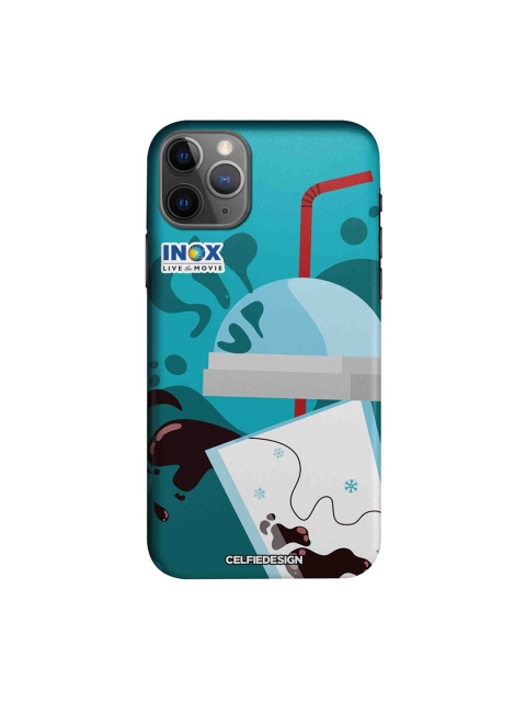 

CelfieDesign Blue & White Inox Sip-up Quirky Printed iPhone 11 Pro Slim Back Case