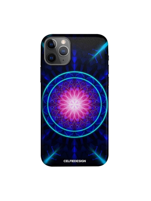 

CelfieDesign Black & Blue Printed Trip Zone iPhone 11 Pro Slim Back Case