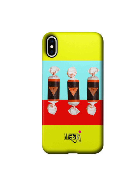 

CelfieDesign Yellow & Red iPhone Xs Max Slim Back Case