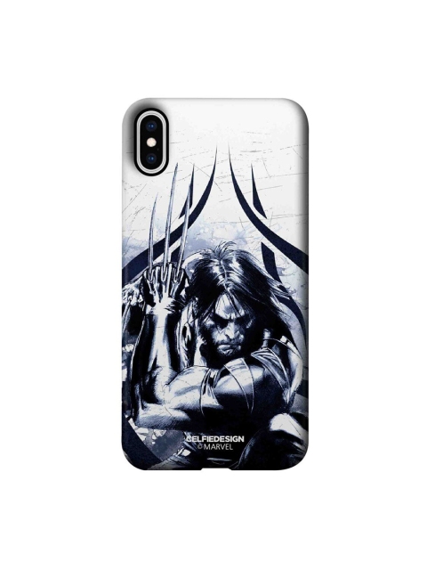 

CelfieDesign Grey & Blue iPhone Xs Max Slim Back Case