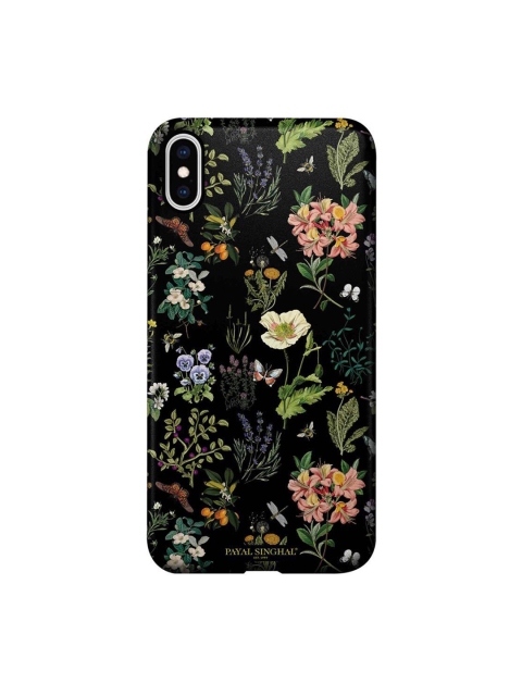 

CelfieDesign Black & Green Payal Singhal Titli iphone XS Max Slim Back Case