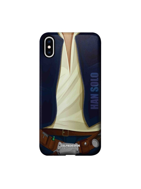 

CelfieDesign Blue & Beige iPhone Xs Max Slim Back Case