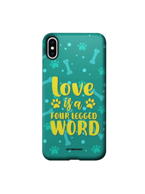 

CelfieDesign Green & Yellow iPhone Xs Max Slim Back Case