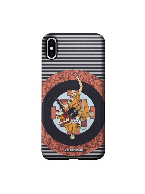 

CelfieDesign Black & Brown Rock Baba Stripes iPhone 11 Pro Slim Back Case