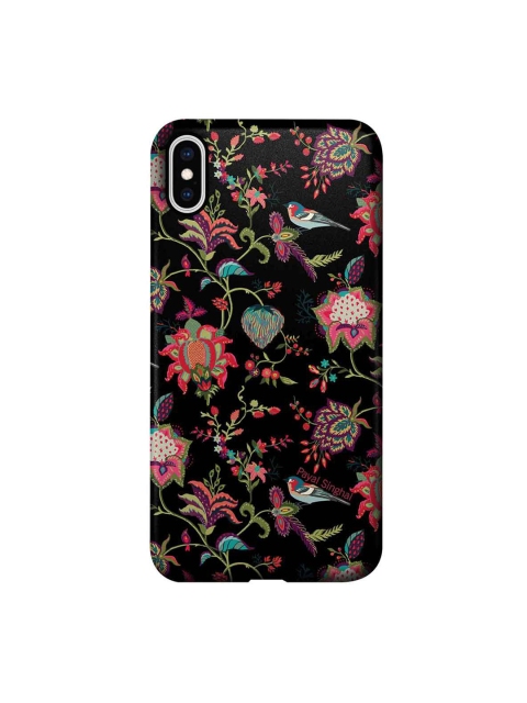 

CelfieDesign Black & Pink Payal Singhal Chidiya iPhone Xs Max Slim Back Case