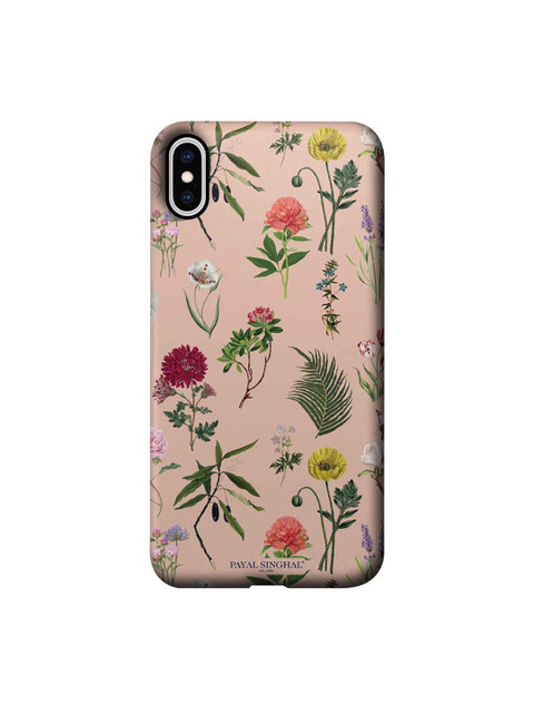 

CelfieDesign Pink & Green Payal Singhal Bageecha iPhone Xs Max Slim Back Case