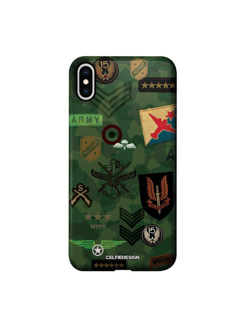 

CelfieDesign Green Roger That iPhone XS Max Slim Back Case