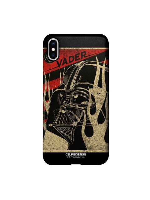 

CelfieDesign Black Vader Stamp iPhone XS Max Slim Back Case