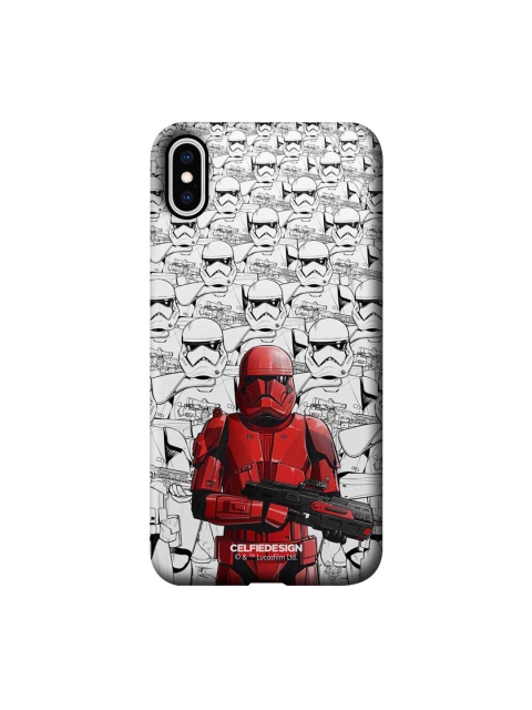 

CelfieDesign Red & White Sith Troopers iphone XS Max Slim Back Case