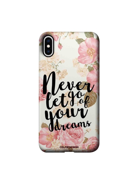 

CelfieDesign White & Pink Your Dreams iPhone Xs Max Slim Back Case