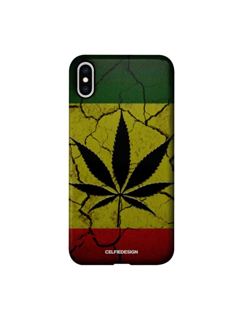 

CelfieDesign Multi-Coloured Rastafari iPhone Xs Max Back Case
