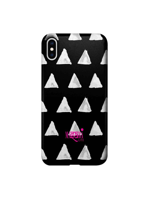 

CelfieDesign Black & White Masaba Cone iPhone XS Max Slim Back Case