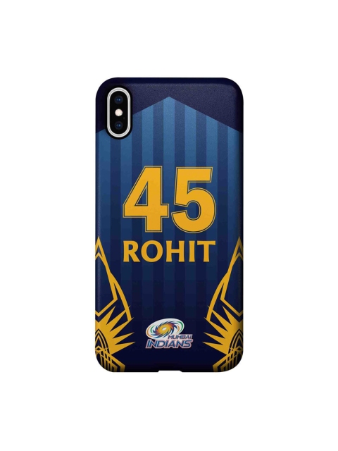 

CelfieDesign Multi-Coloured Mumbai Indians Gear Up iPhone Xs Max Back Case