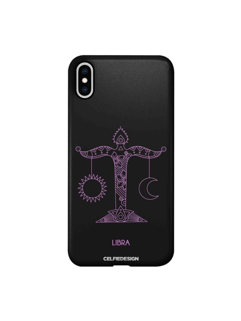 

CelfieDesign Black Libra iPhone XS Max Slim Back Case