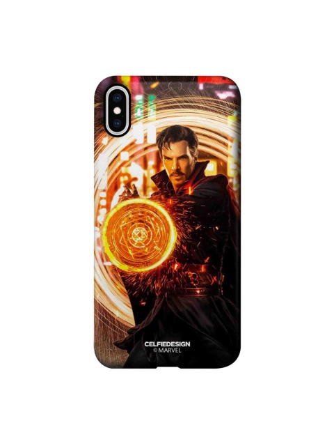 

CelfieDesign Multi-Coloured Dr Strange Opening Portal iPhone XS Max Slim Back Case