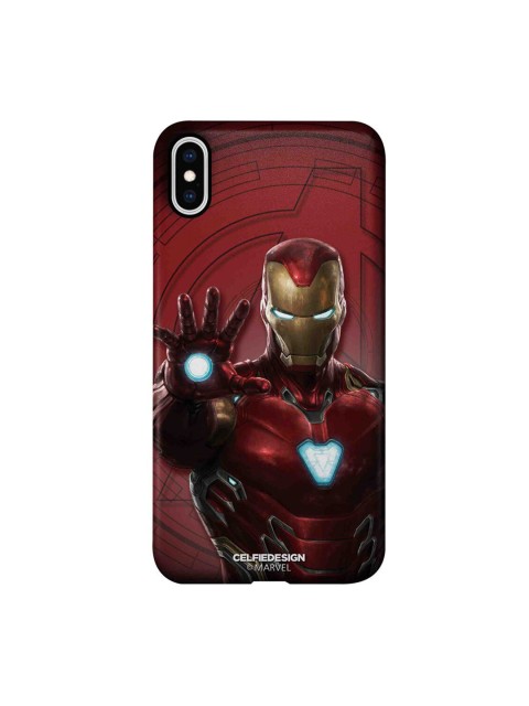 

CelfieDesign Red Iron Man Mark L Armor iPhone XS Max Slim Back Case