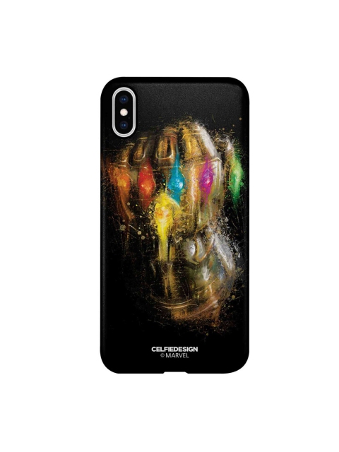 

CelfieDesign Multi-Coloured Printed Gauntlet Brushstrokes iPhone XS Max Slim Back Case