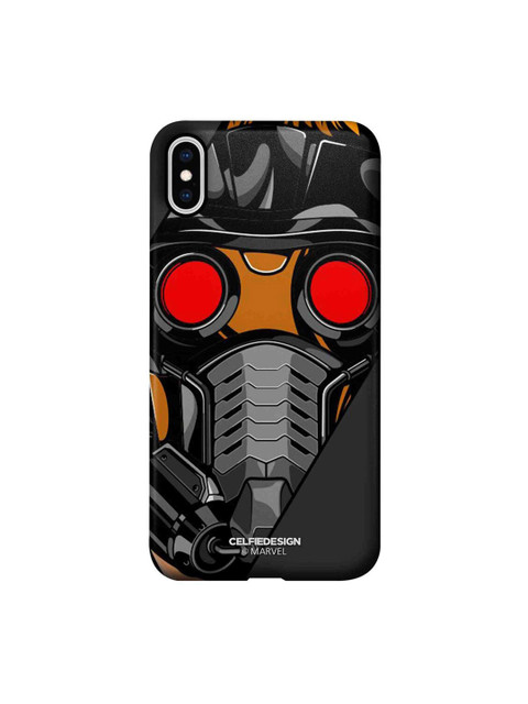 

CelfieDesign Grey & Red Legendary Star Lord iphone XS Max Slim Back Case