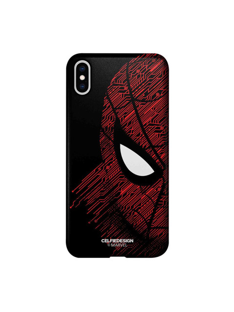 

CelfieDesign Black & Red Sketch Out Spiderman iPhone XS Max Slim Back Case