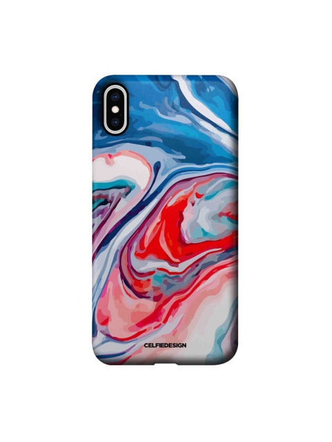 

CelfieDesign Blue Liquid Funk iPhone XS Max Slim Back Case