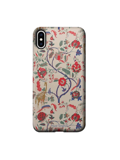 

CelfieDesign Pink & Blue Printed Plastic iPhone XS Max Slim Back Case