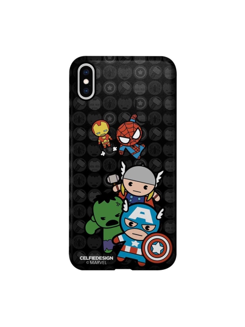 

CelfieDesign Multi-Coloured Kawaii Art Marvel Comics iPhone XS Max Slim Back Case