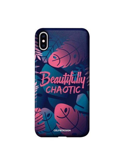 

CelfieDesign Purple & Pink Beautifully Chaotic iphone XS Max Slim Back Case