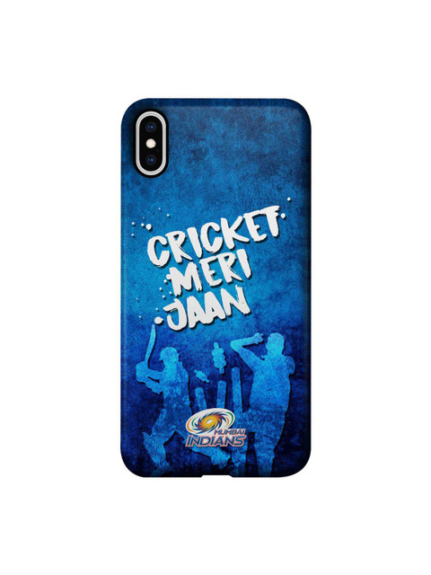 

CelfieDesign Blue & White MI Paltan iphone XS Max Slim Back Case