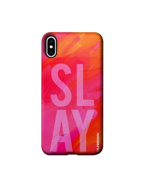 

CelfieDesign Pink Slay iPhone XS Max Slim Back Case