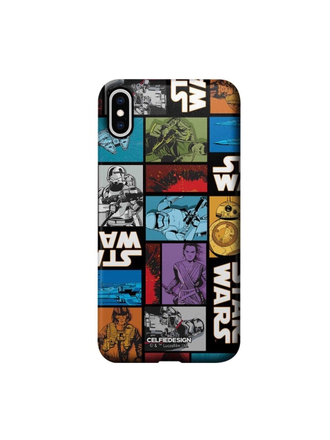 

CelfieDesign Blue & Green The Force Awakens Plastic iPhone XS Max Pro Slim Back Case