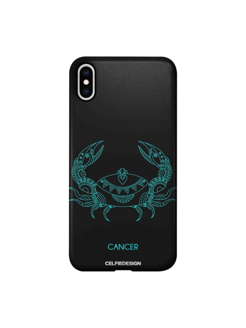 

CelfieDesign Black & Green Cancer iPhone xs max Back Case