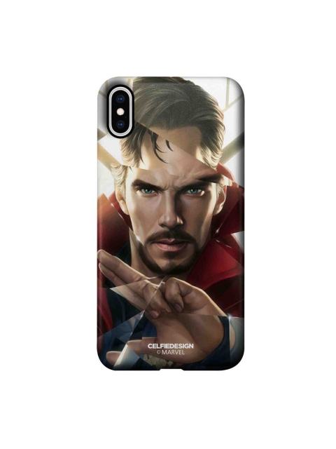 

CelfieDesign White & Red Doctor Strange Geometric iPhone Xs Max Slim Back Case