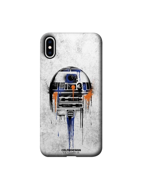 

CelfieDesign Multi-Coloured Printed Astro Droid iPhone XS Max Slim Back Case