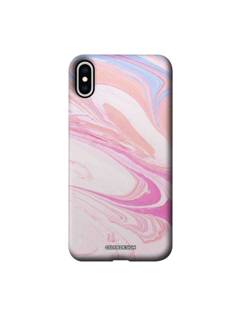 

CelfieDesign Pink Marble iPhone XS Max Slim Back Case