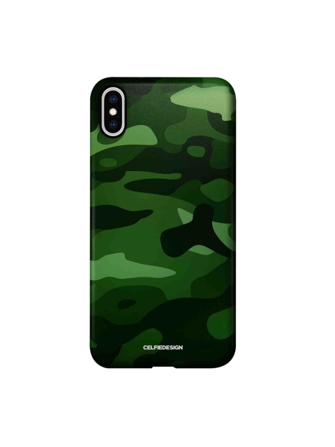 

CelfieDesign Green Camo Hunter iPhone XS Max Slim Back Case