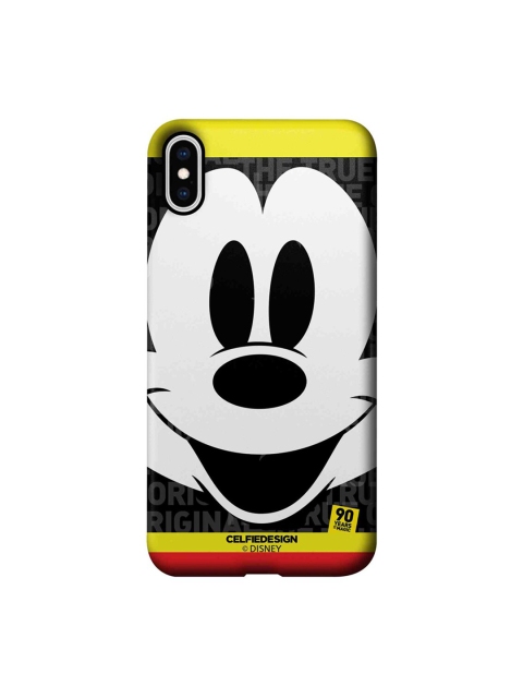 

CelfieDesign White & Black Mickey Original iphone XS Max Slim Back Case
