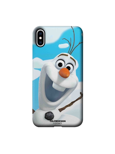 

CelfieDesign Blue & Grey Oh Olaf iPhone XS Max Slim Back Case