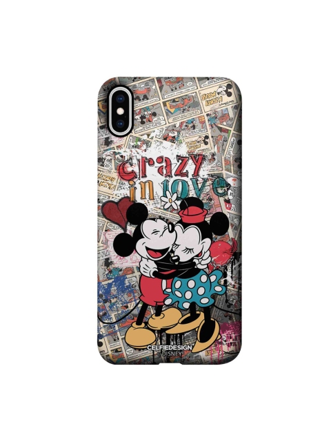 

CelfieDesign Multi-Coloured Crazy In Love iPhone XS Max Slim Back Case