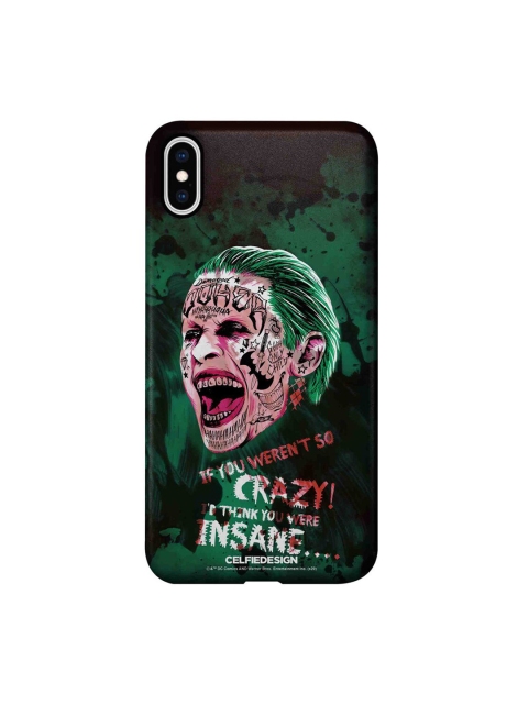 

CelfieDesign Green & Pink Crazy Insane Joker iphone XS Max Slim Back Case