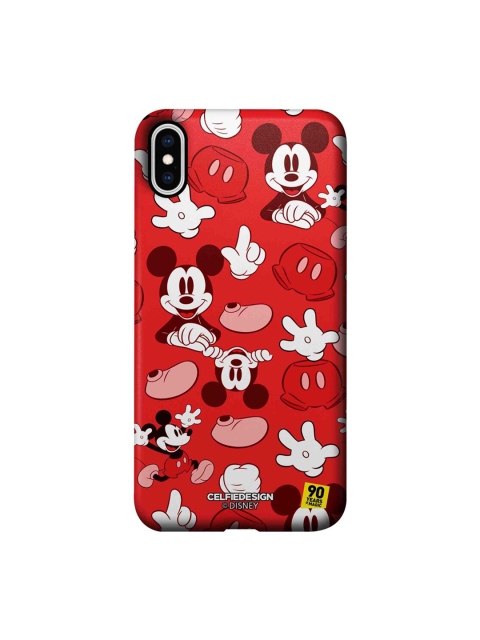 

CelfieDesign Red & White Mickey classic iPhone XS Max Slim Back Case