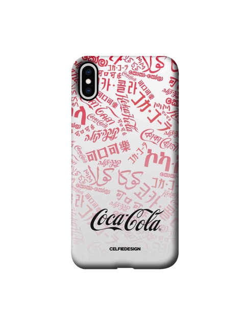 

CelfieDesign White & Red I Speak Coke iPhone Xs Max Slim Back Case