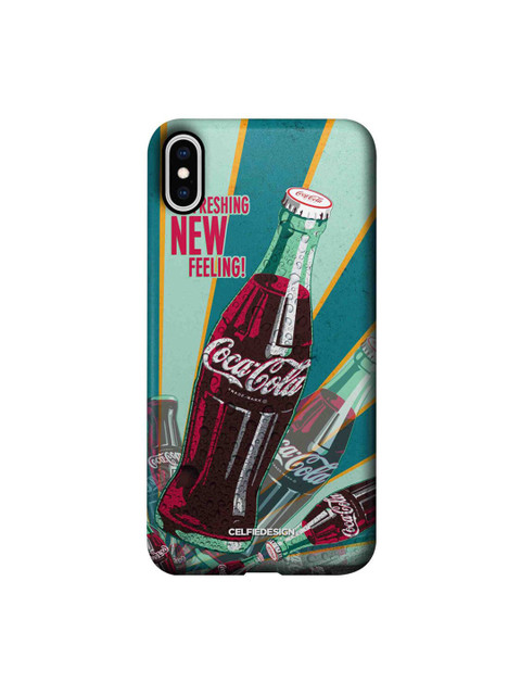 

CelfieDesign Blue & Red New Feeling iPhone XS Max Slim Back Case