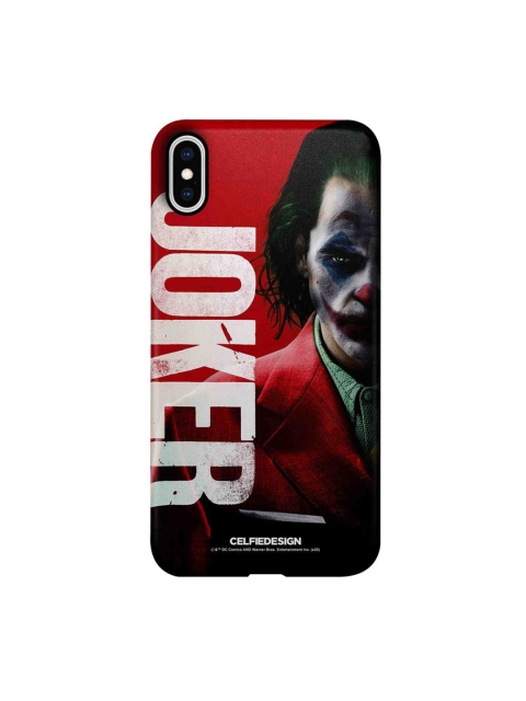 

CelfieDesign Red & White Clown Prince iPhone XS Max Slim Back Case