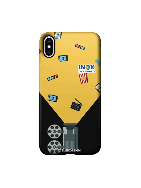 

CelfieDesign Multi-Coloured Inox Cinema iPhone XS Max Back Case