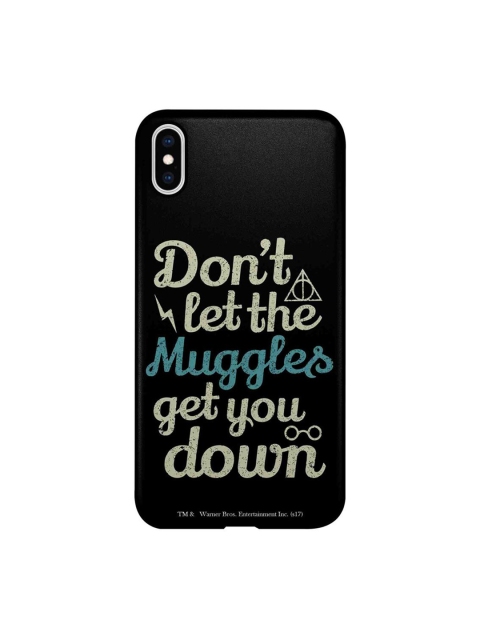 

CelfieDesign Black & White Muggle Theory iPhone XS Max Slim Back Case
