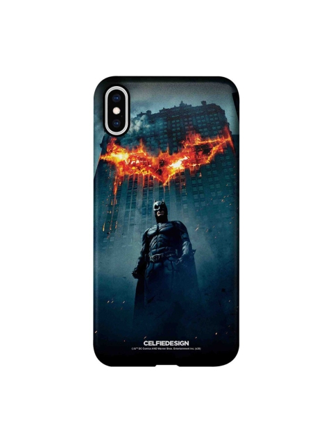 

CelfieDesign Black & Orange Batman Stance iPhone XS Max Slim Back Case