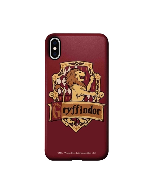 

CelfieDesign Red & Yellow Crest Gryffindor iPhone XS MAX Slim Back Case